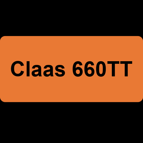 Claas 660TT